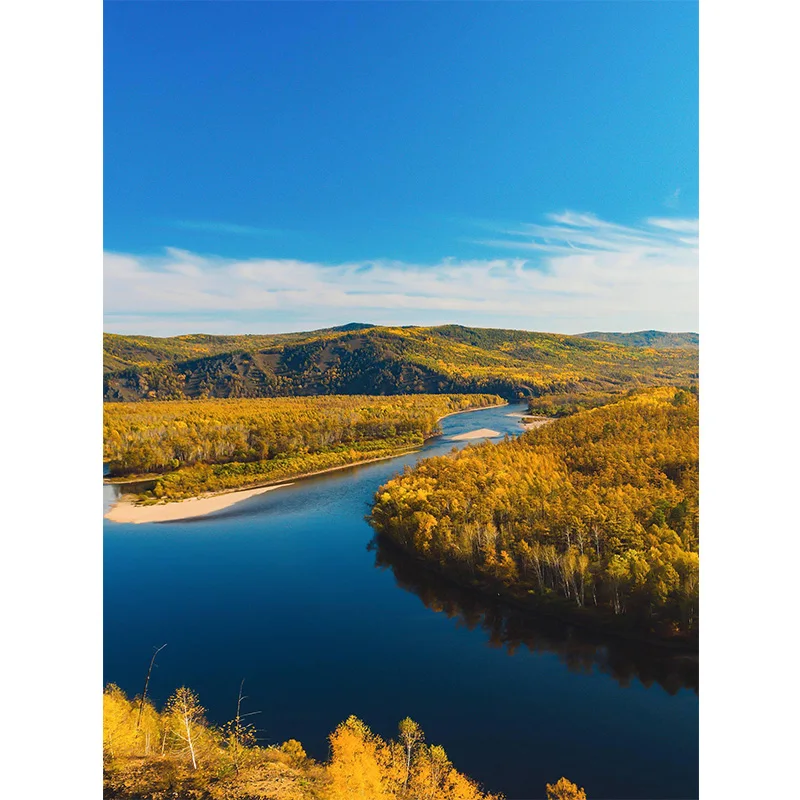 Natural landscape DIY 5D Forest river mountain Diamond Painting Cross Stitch Mosaic Embroidery decor | Дом и сад