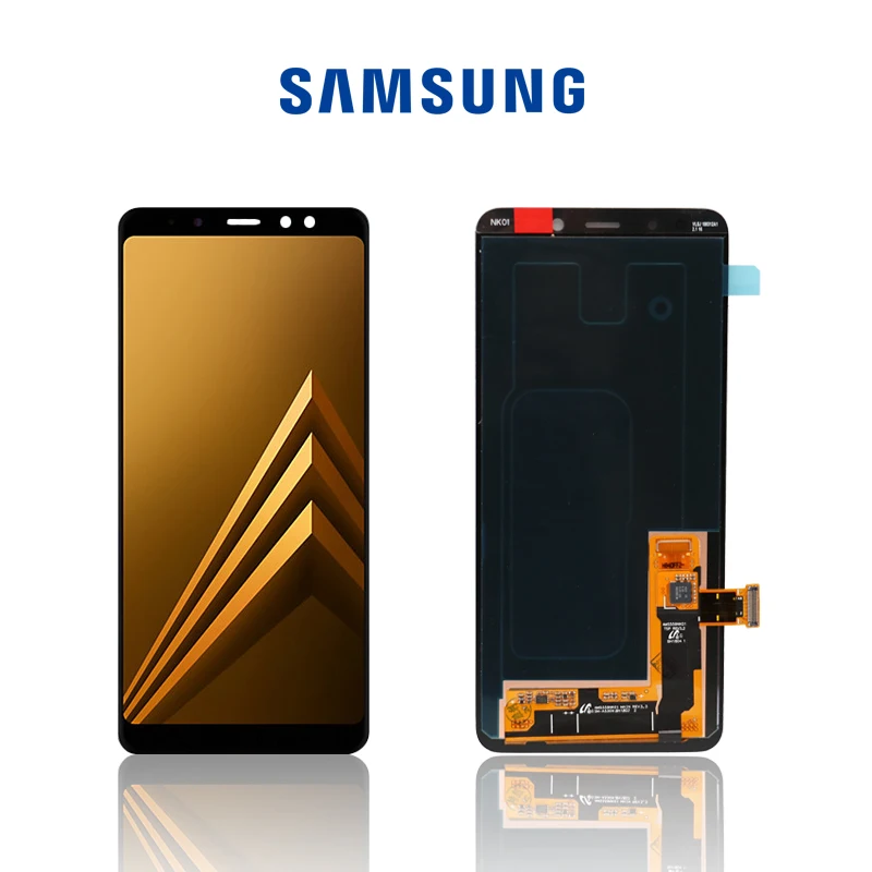 ЖК-экран для SAMSUNG Galaxy A8 Plus ЖК A730 A8 ЖК A530 сенсорный дигитайзер замена