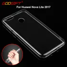 Чехол для Huawei Nova Lite 2017, прозрачный, противоударный, силиконовый, 2017