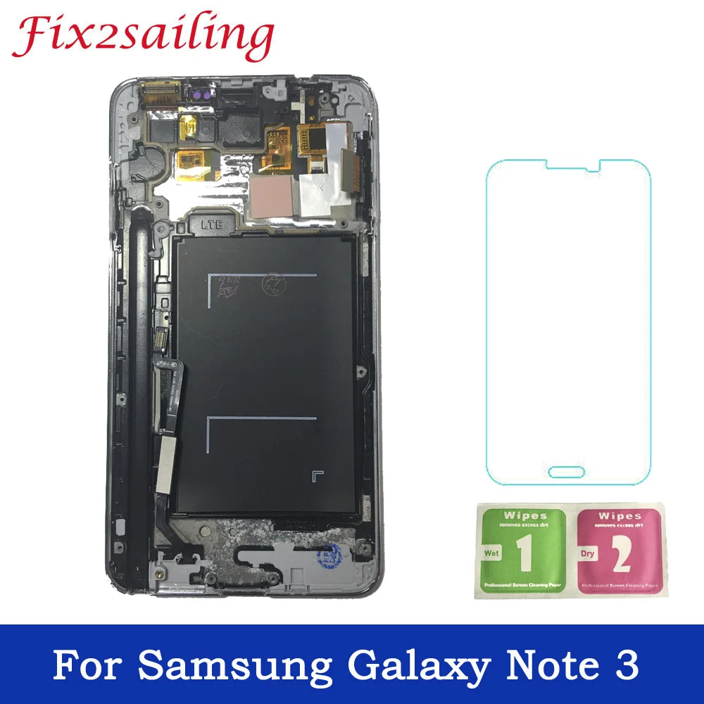 5 7 дюймов Экран дисплея для samsung Galaxy Note 3 N9005 ЖК дисплей Дисплей Сенсорный экран