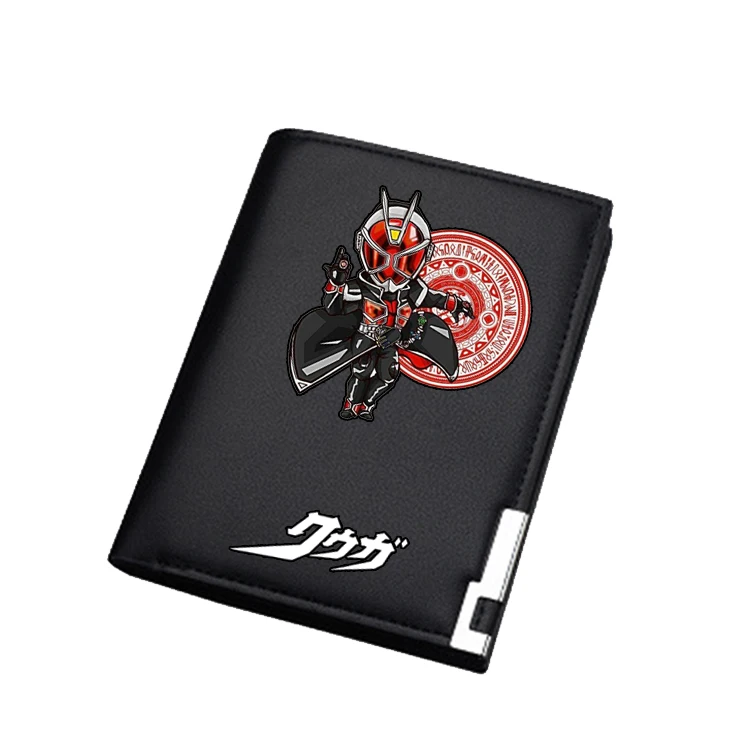 24 В стиле наездника в маске/Kamen Rider футболки принт Аниме Длинный кошелек десятилетия ID держатель для карт из искусственной кожи чехол-бумажник в стиле унисекс монета с денежной сумкой кошелек - Цвет: 24