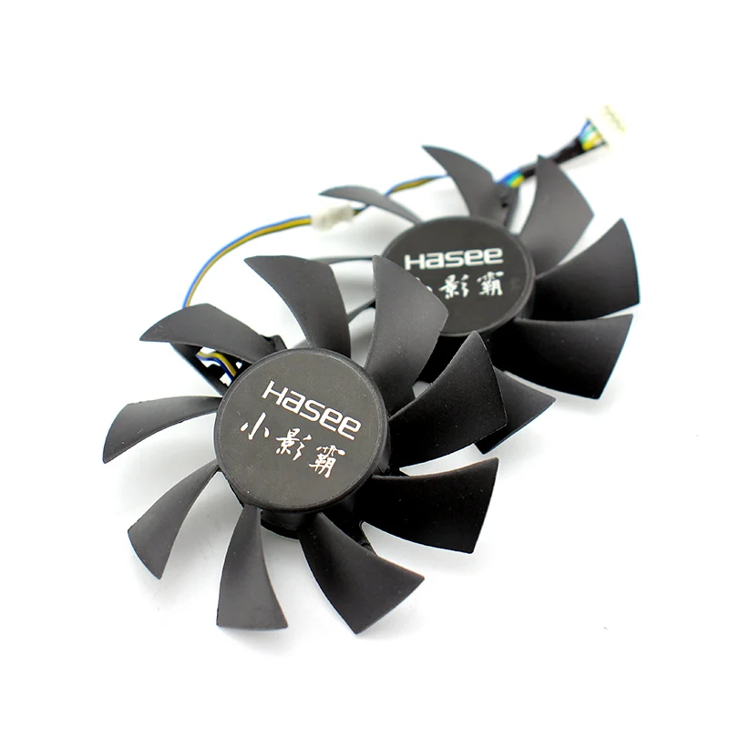 Вентилятор охлаждения для видеокарты Hasee GM50Ti GTX750Ti GTX950 T128015SH 75 мм 49*46*17 12 В