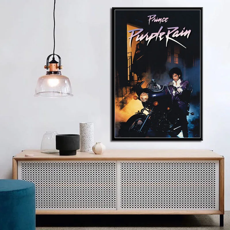 P716 Prince Legend Singer Songwriter фиолетовый дождь рок музыка звезда Легенда Искусство