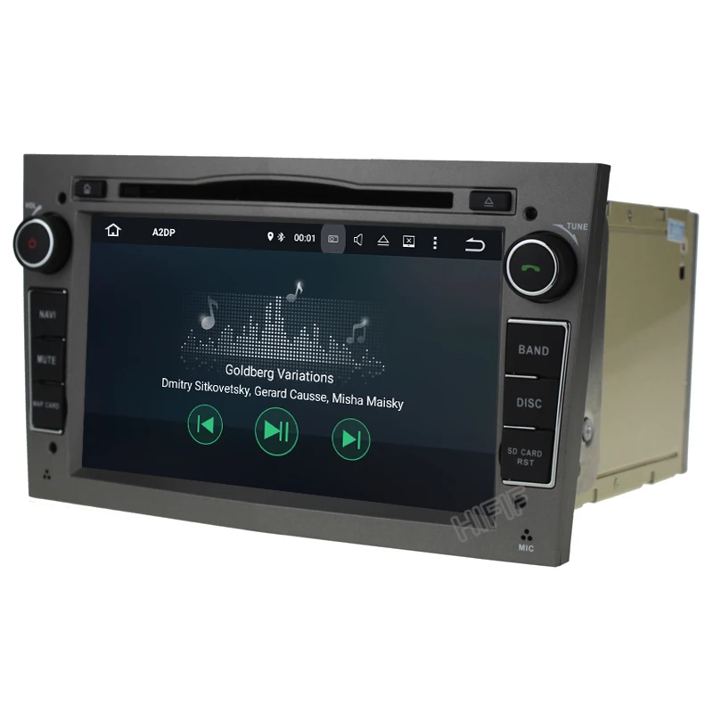 Автомагнитола IPS мультимедийный плеер на Android 10 с GPS USB DVR FM BT для OPEL ASTRA Zafira Combo Corsa