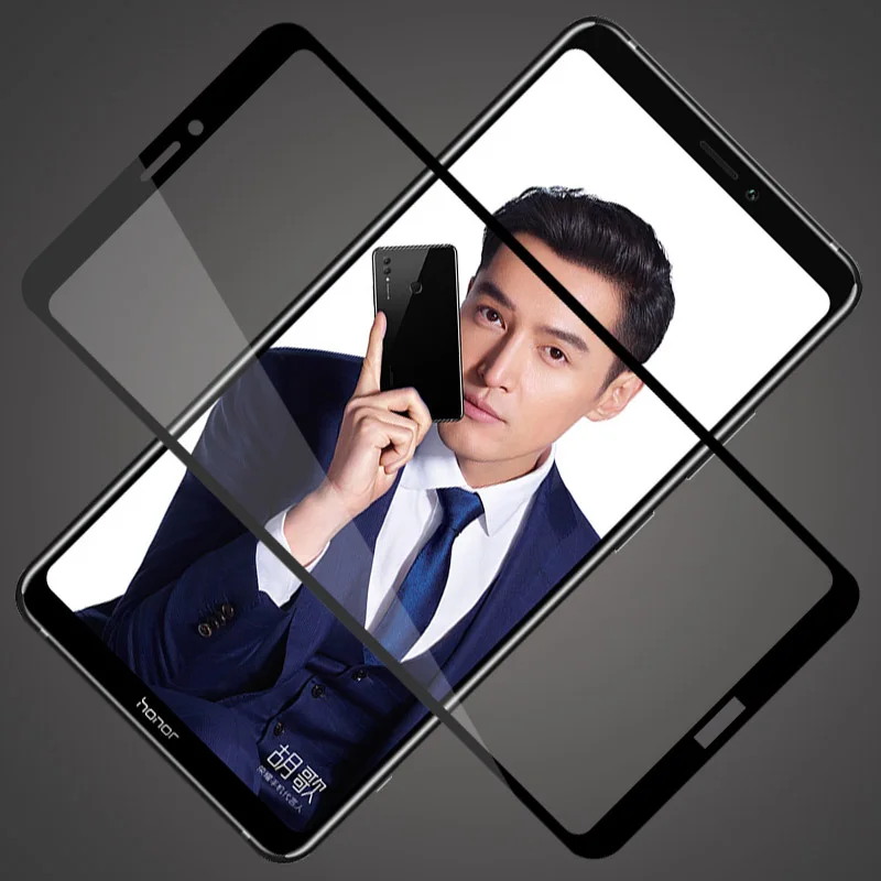 3D закаленное стекло для Huawei Honor Note 10 Защитная пленка полного экрана 2 шт.|Защитные
