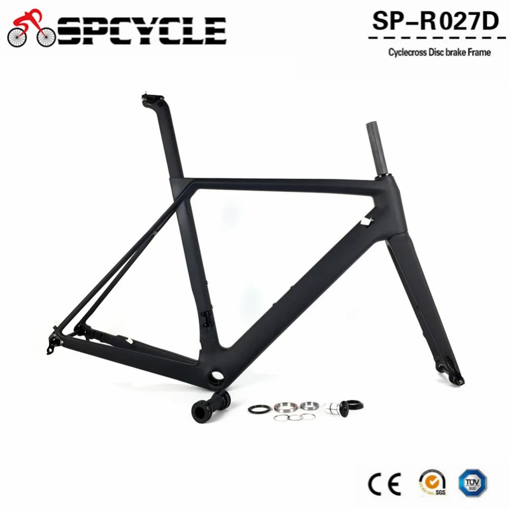 Spcycle новые дисковые тормозные карбоновые рамы для дорожного велосипеда T1000 полный карбоновые гоночные велосипедные рамы с 142*12 мм и 100*12 мм через ось