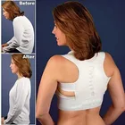 Эластичный пояс для коррекции спины ортопедическая поза корректор поясничного бандажа корсет для спины Поддержка плеча боли в спине B001