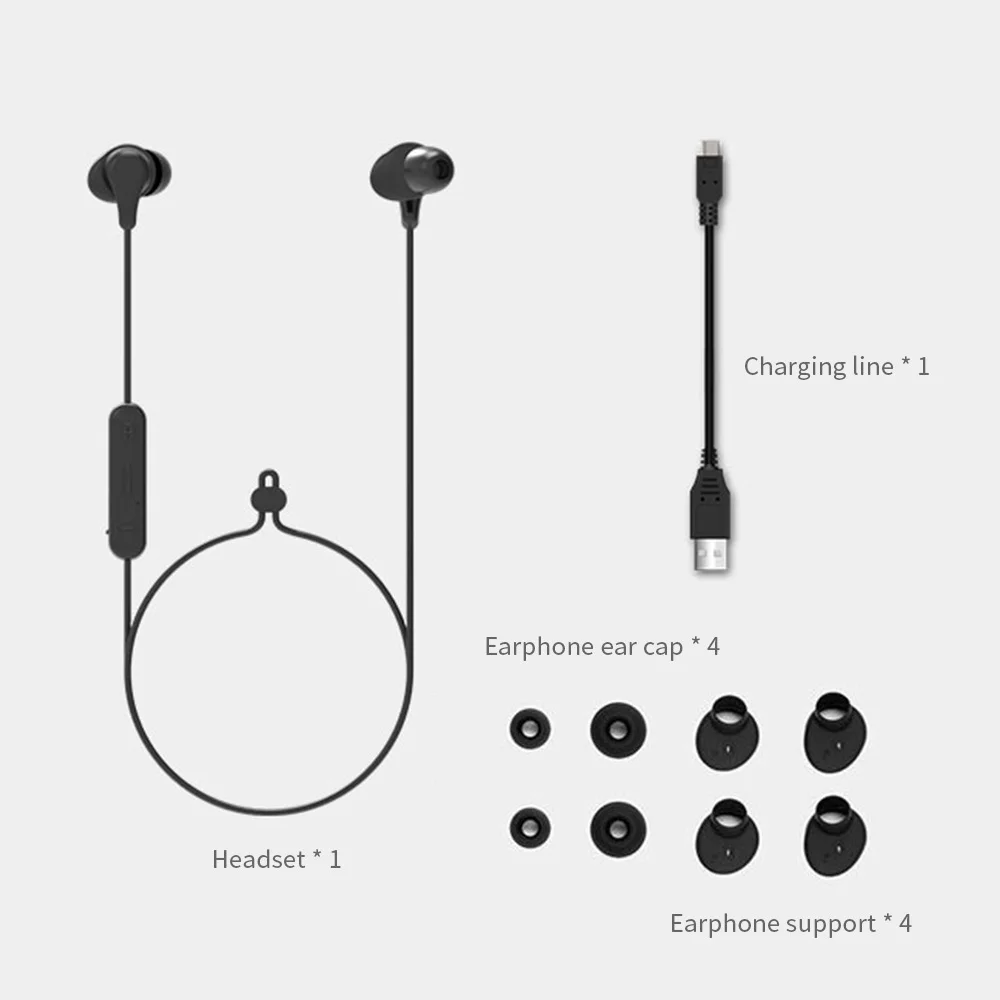 H11 Wireless Sports Bluetooth Earphone Handsfree Waterproof Running Sport Headset with Microphone for xiaomi | Электроника