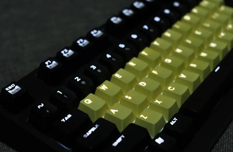 Брелок Cherry MX с подсветкой PBT 37 клавиш Plus ESC двойной для Механическая игровая