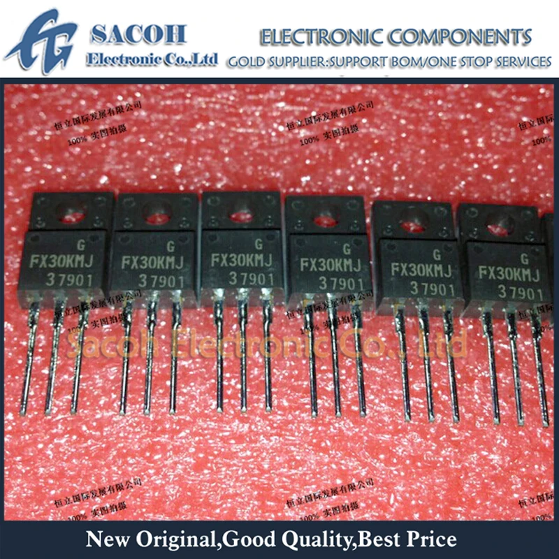 ; набор из 10 шт. FX30KMJ-3 FX30KMJ-03 FX30KMJ-06 FX30KMJ TO-220F 30A 150 V P-ch Мощность MOSFET транзисторы