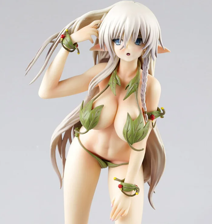 

Genco Anime Queen's Alphamax Blade Alleyne 1/6 Scale Sexy Leaves Swimsuit Girls Javelin Queen Figure Collectible Toy For Boys
