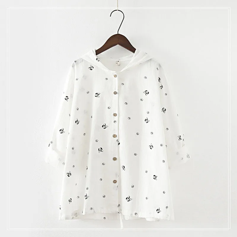 Women's Thin Coat 2019 Spring Autumn Short Jacket Letter Cartoon Hooded Long-Sleeved Women Summer Sun Protection Clothing | Женская