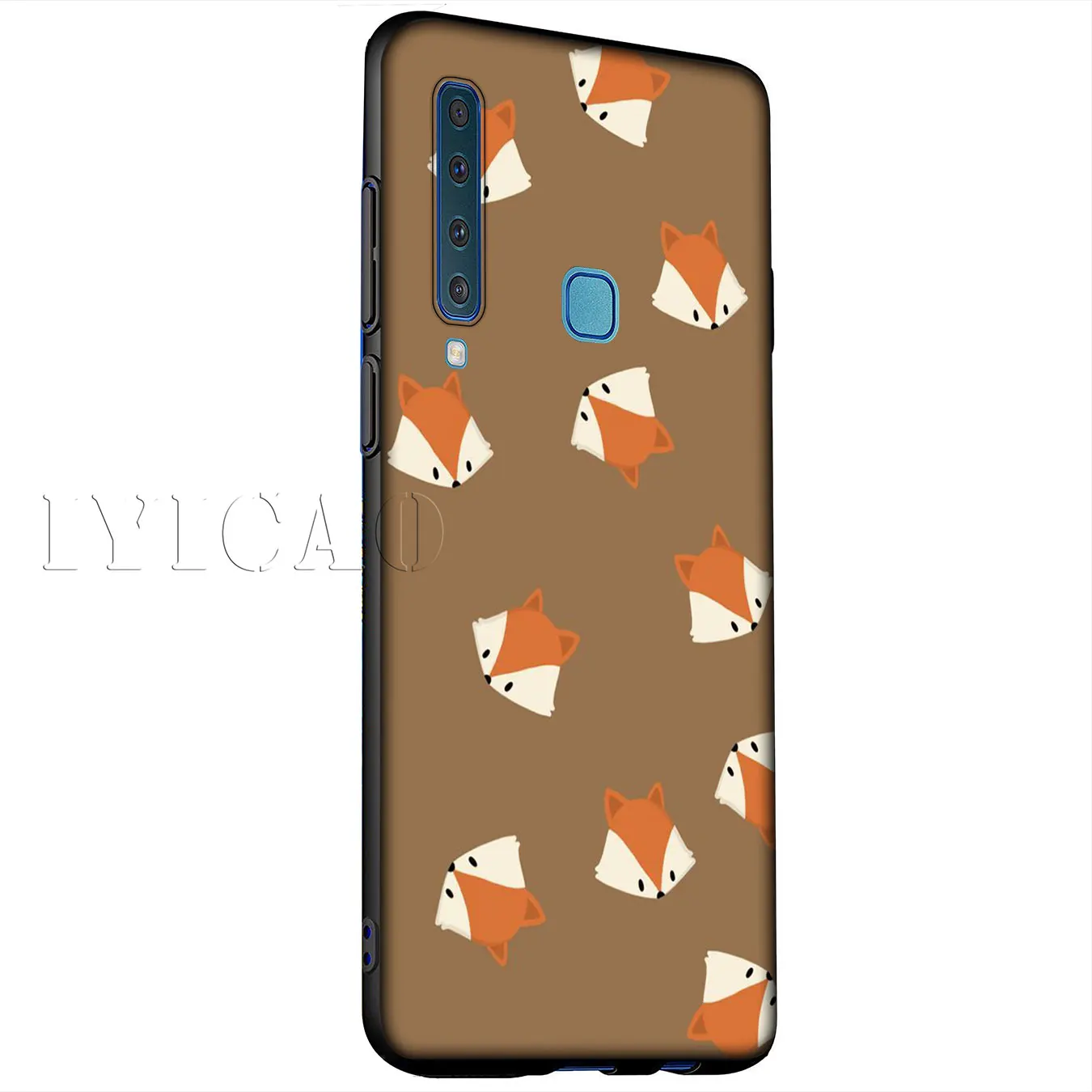 IYICAO Прекрасный олень мультфильм Животные лиса Ежик мягкий чехол для samsung Galaxy A6