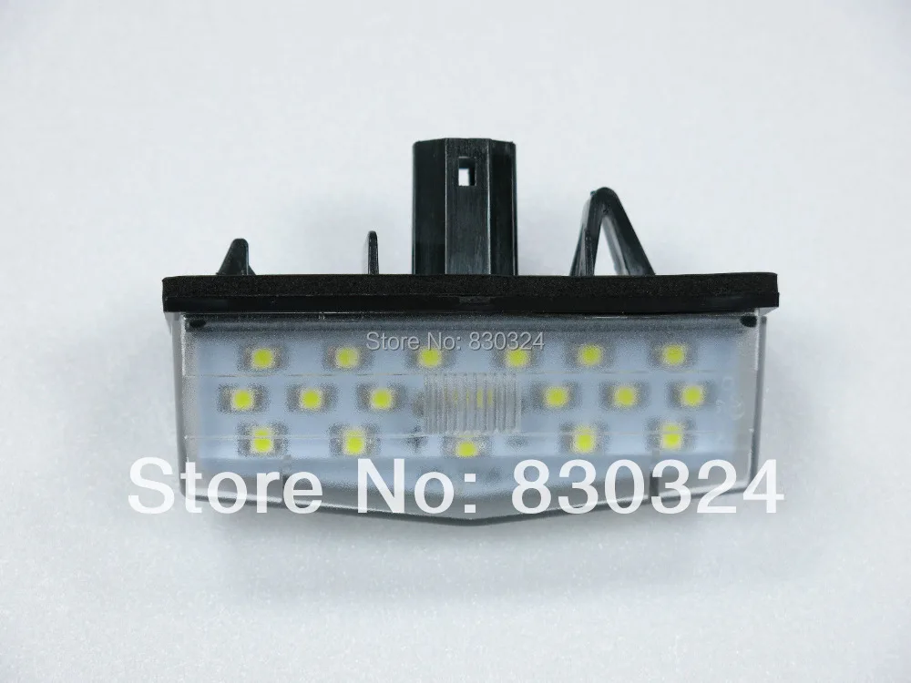Светодиодный номерной знак 18SMD 2 шт. комплект светильник для Toyota RAV4 XA40 2013 2017 Prius ZVW30