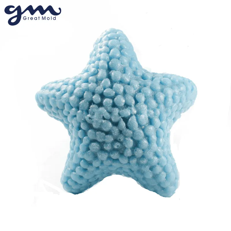 3D Морская звезда сделай сам форма для мыла украшение сахарного торта силиконовые