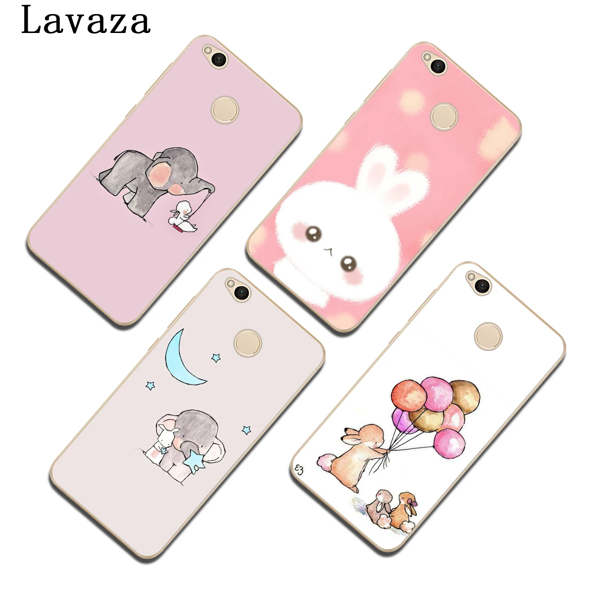 Lavaza милый чехол для телефона с кроликом Xiaomi MI 9 9T A3 CC9 CC9E 8 A2 lite A1 Redmi K20 7A 6A 8A Note 7 6 5 Pro |