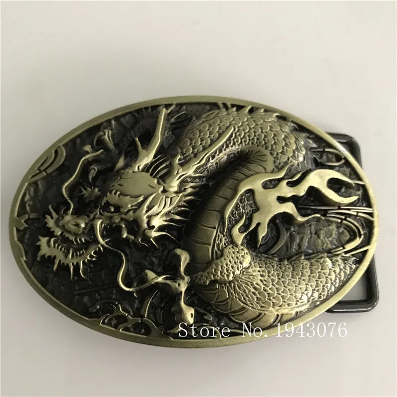 Пряжка для ремня мужчин и женщин Овальный Бронзовый ремень с металлической