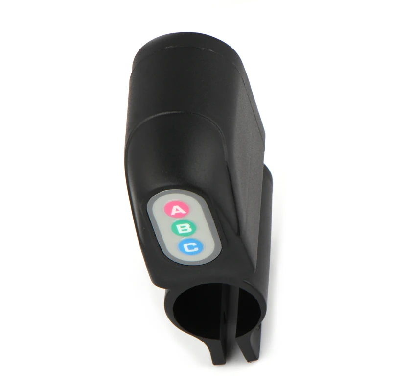 Free shipping!Bicycle Motorbike Moped Digital Lock Sound Loud Electronic A Burglar Alarm Retail Packaging Black |