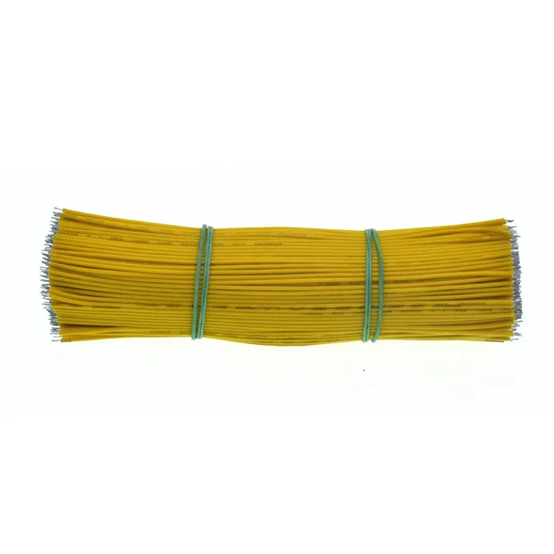 100 шт./лот оловянные перемычки макетная плата PCB припой кабель 24AWG 20 см Fly Jumper Wire Cable