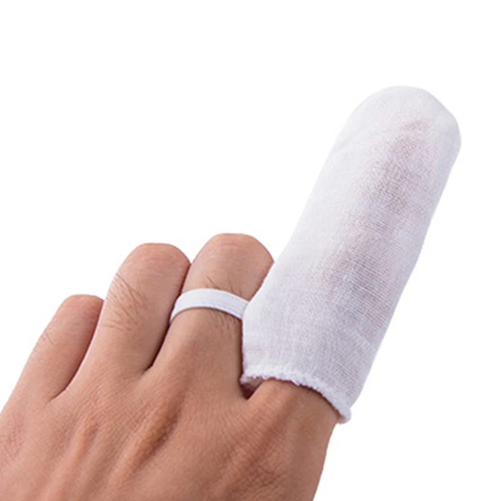 6pcs Soft Finger Toothbrush Dental Baby Care Hygiene Gauze White Infant Oral Cleaning