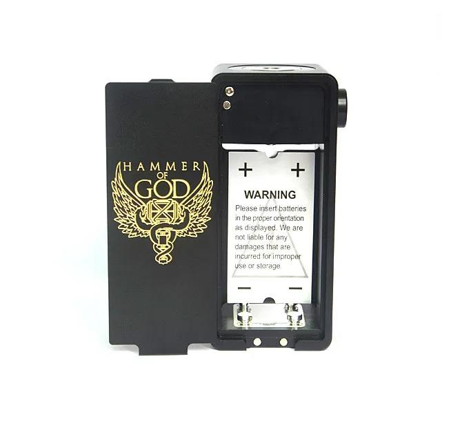 Электронная сигарета Hammer of God V2 коробка мод мощный механический для мех RDA RTA RBA RDTA