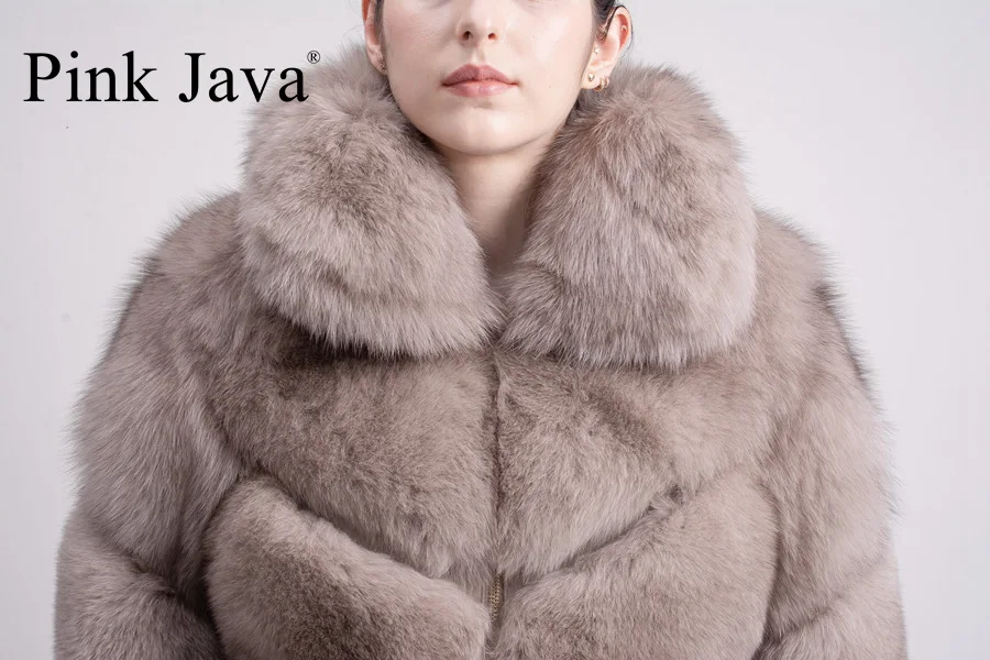 Розовый JAVA QC1815 Бесплатная доставка 2018 Новое поступление женские зимние толстые