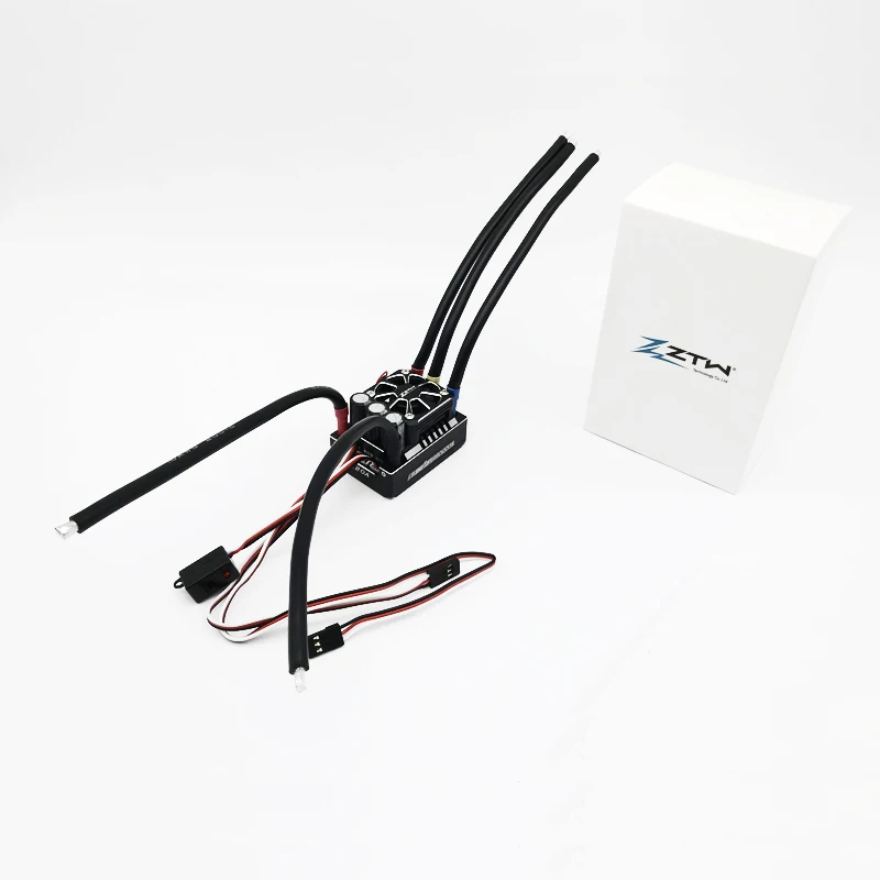 ZTW 1:8 Beast PRO SS 220A Turbo 6 V/7 4 V Регулируемый 8A BEC бесщеточный ESC водонепроницаемый