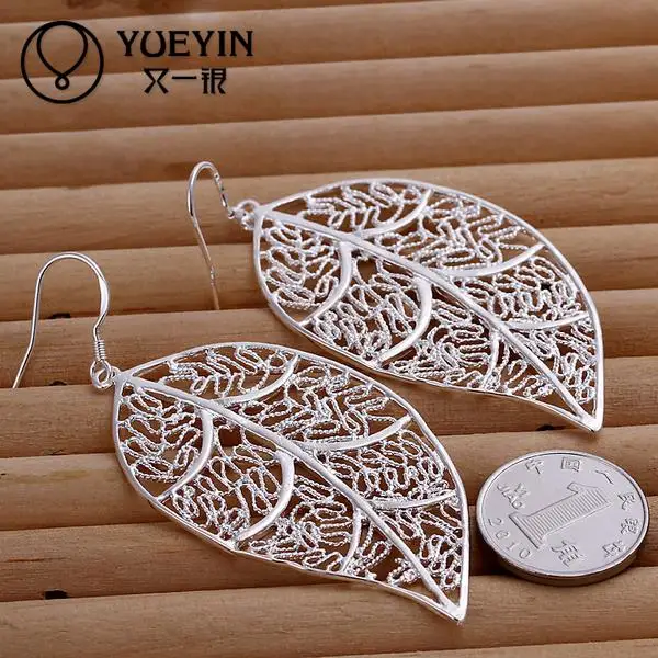 Новые Модные посеребренные ювелирные изделия женские серьги brincos оптовая