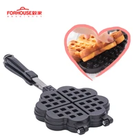 waffle bake mold kitchen gas non stick waffle maker pan mould mold press plate waffle iron baking tools