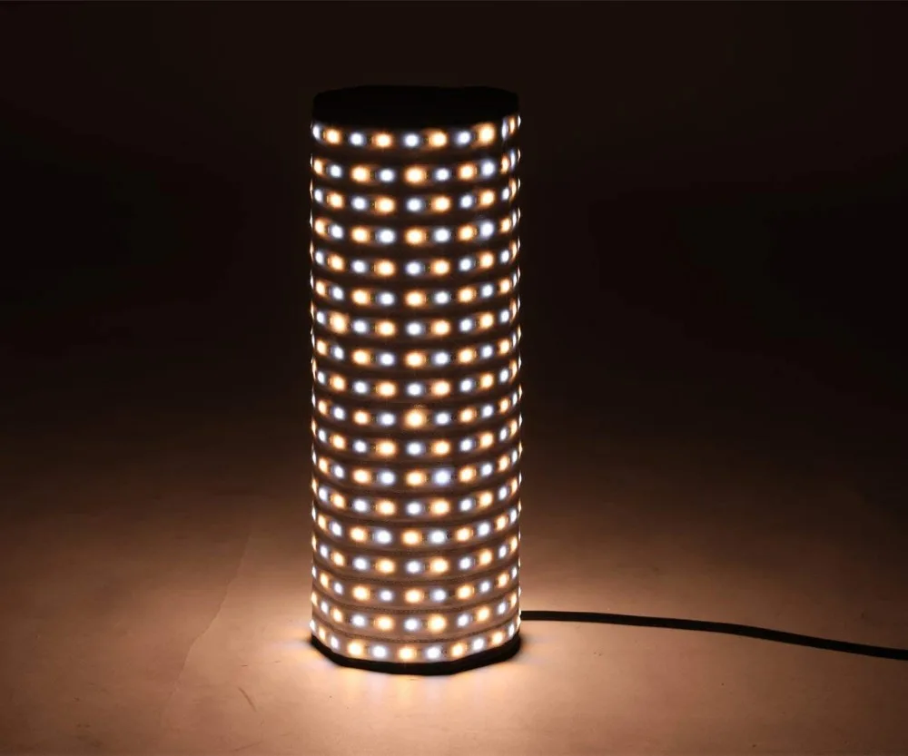 Falconeyes Roll Flex Series RX 718 100W RGB 2700 9999K LED Photo светильник с DMX 648pcs Flexible Photography Safety