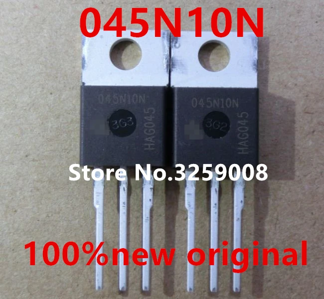 

045N10N IPP045N10N3G 100% new imported original 5PCS/10PCS