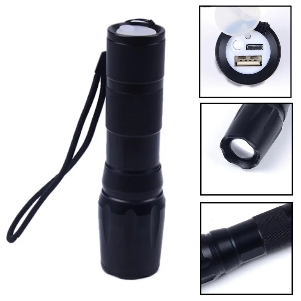 Горный Дорожный велосипед T6 фонарик с USB зарядкой 2000 лм масштабируемый 3 режима