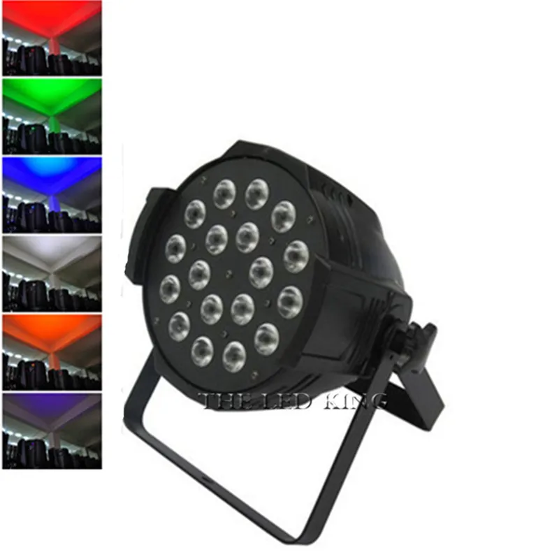 18x18w 6in1 rgbwa + uv led par Светильник DJ Par Банки из алюминиевого сплава dmx 512 светильник dj wash