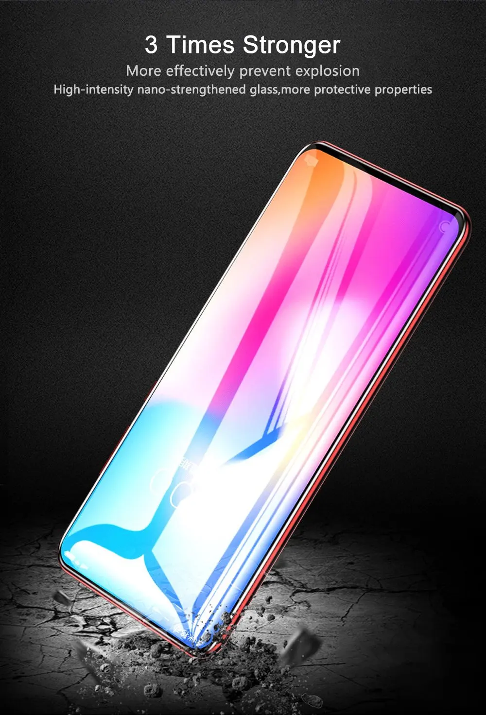 Hacrin стекло для Xiaomi mi 9 T закаленное стекло полное покрытие анти-взрывозащищенное Стекло экрана для красного mi K20 Pro K20 mi 9 T Pro