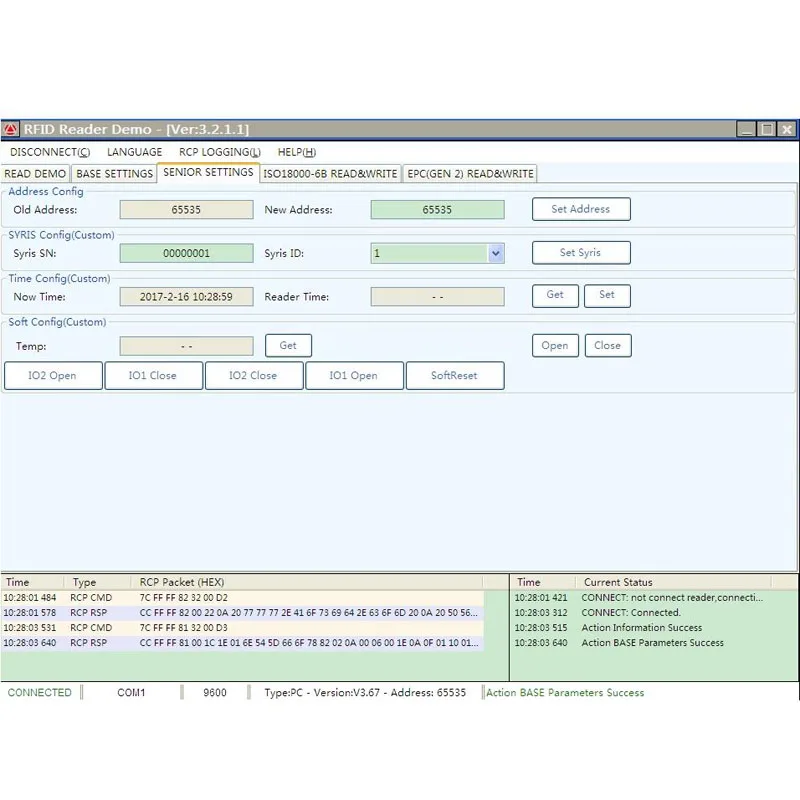 UHF RFID USB бирка записывающее устройство для карты этикетка Эмитент регистрация и