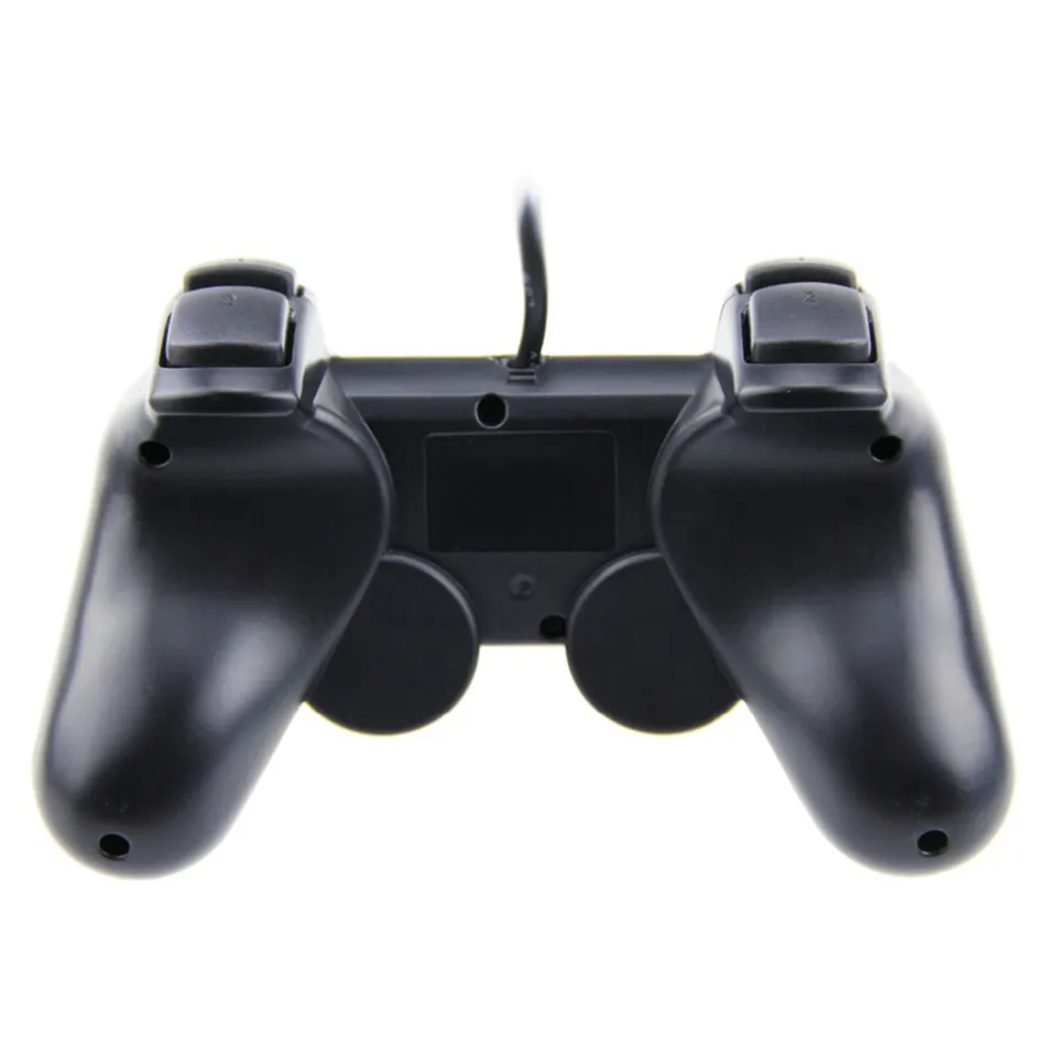 Игровой контроллер для SONY playstation PS2, консоль Dualshock 2, 1,5 м, проводной двойной амортизатор, черный джойстик, геймпад, джойстик