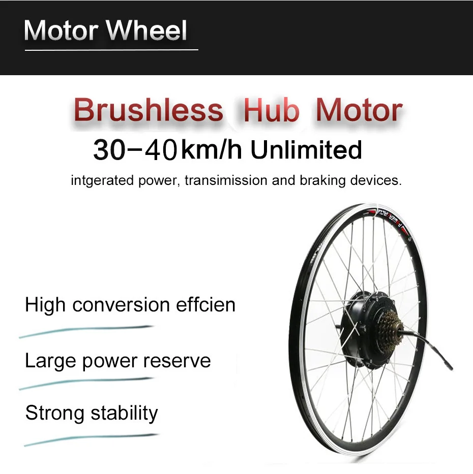2" 24" 2" 700C(28") комплект электрического велосипеда для 36 в 500 Вт задний мотор колесо для электровелосипеда e комплект велосипеда с литиевой батареей bicicleta electrica