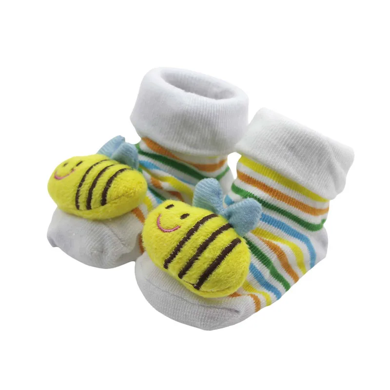 Милая яркая детская хлопковая обувь для новорожденных с животными|sock shoes|toddler sock