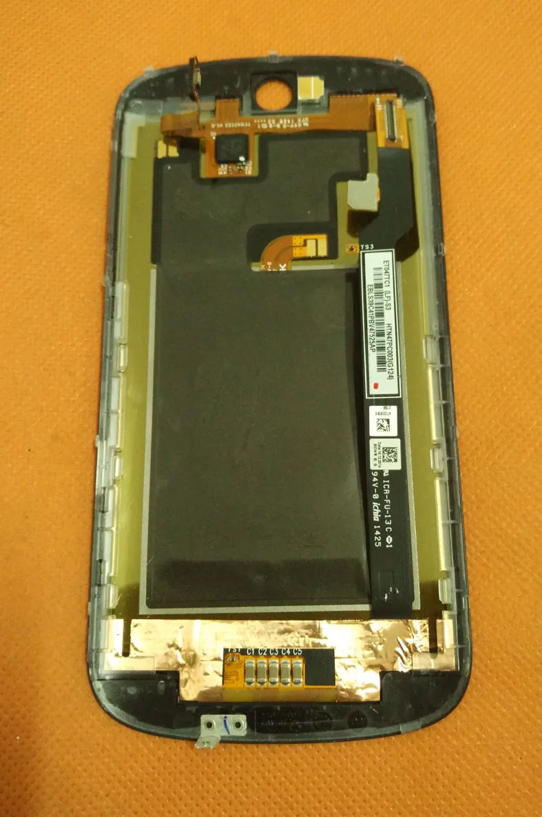 

Used Original Back Display +Digitizer Touch Screen for YOTA YotaPhone 2 YD206 Snapdragon 800 FHD Free shipping