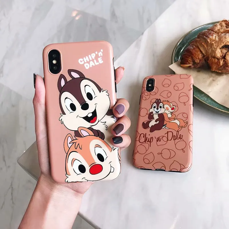Funny Cartoon Tom Jerry Case Voor iPhone X XS XR Max 8 7 6 6s Plus Ultra Thin Slim Fit Soft TPU Cover Cases Coque |