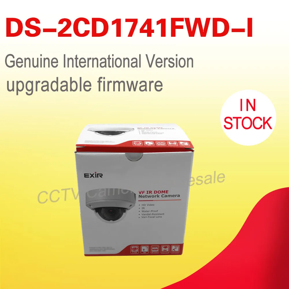 Бесплатная доставка английская версия ds-2cd1741fwd-i заменить ds-2cd2745f-is 4mp сети