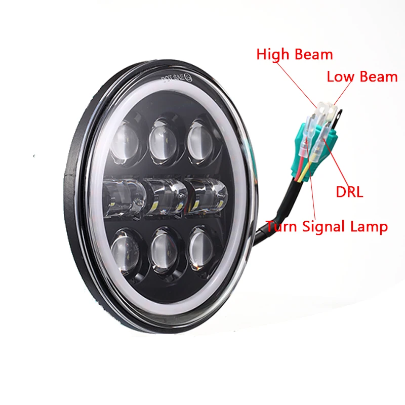 Новые 5 3/4 для моторных фар 75 ''для улицы 750 Moto светодиодные фары моделей Softail Dyna