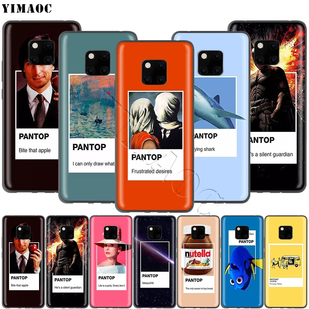 Эстетичный чехол YIMAOC Pantone для Huawei Honor Mate P smart Y7 Y9 8C 30 20 10 8x Nova 3i 3 Lite Pro Prime|Бамперы| |