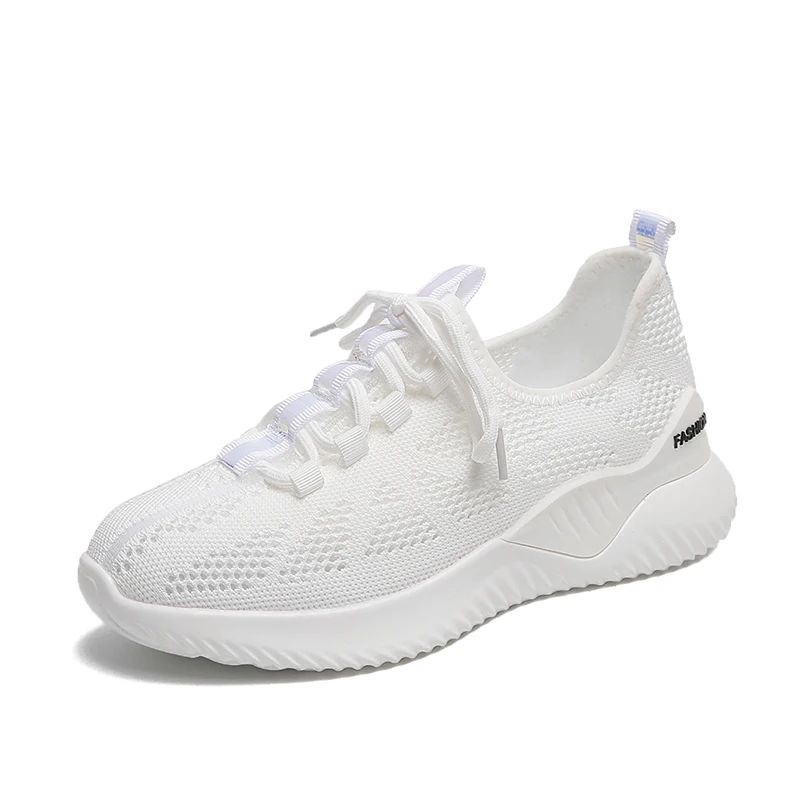 Женские Эластичные кроссовки эластичная дышащая Нескользящая удобная мягкая