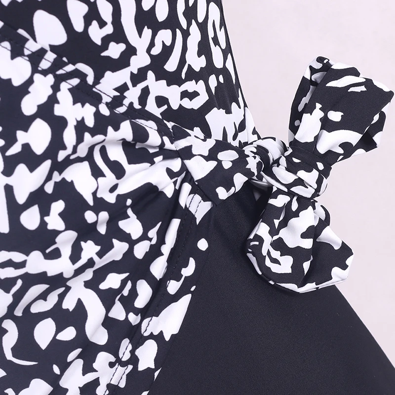 Женский винтажный купальный костюм Raintropical Цельный купальник большого размера