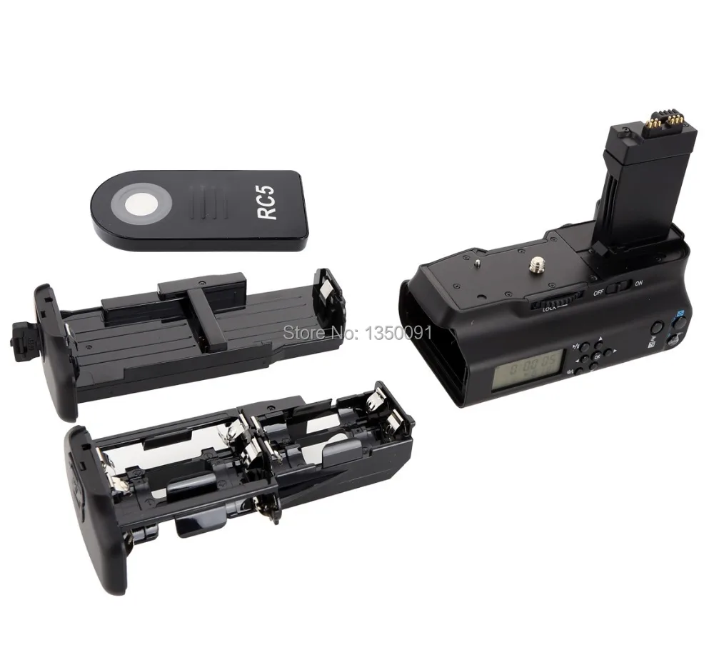 Батарейка Meike MK550DL с ЖК-таймером для Canon EOS 550d 600d 650d 700d T5i T4i T3i T2i | Электроника