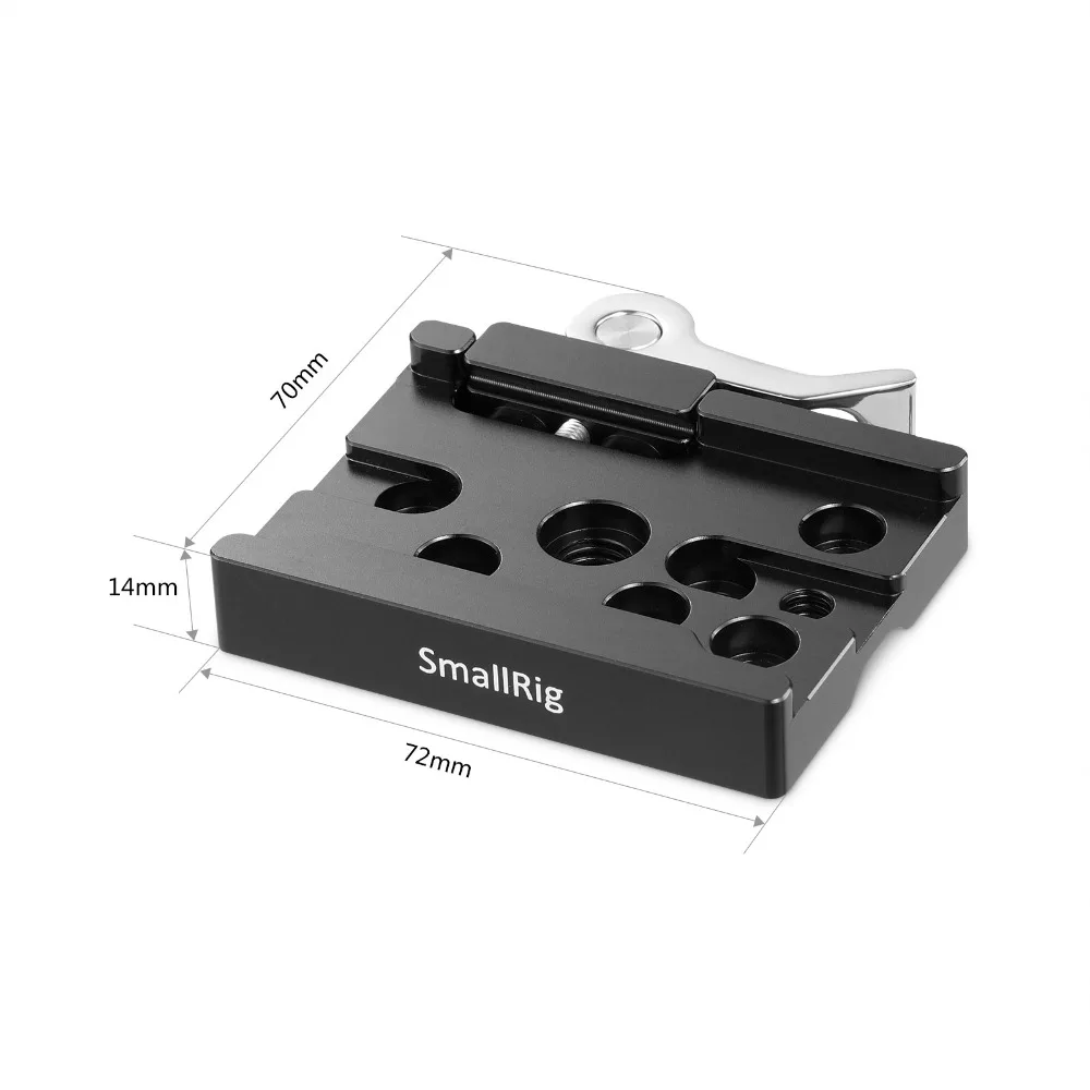 Быстросъемный Зажим для камеры SmallRig(совместимый с Arca) для SmallRig A7III L Plate 2122/GH5 L кронштейн 2179 прикрепить 2143