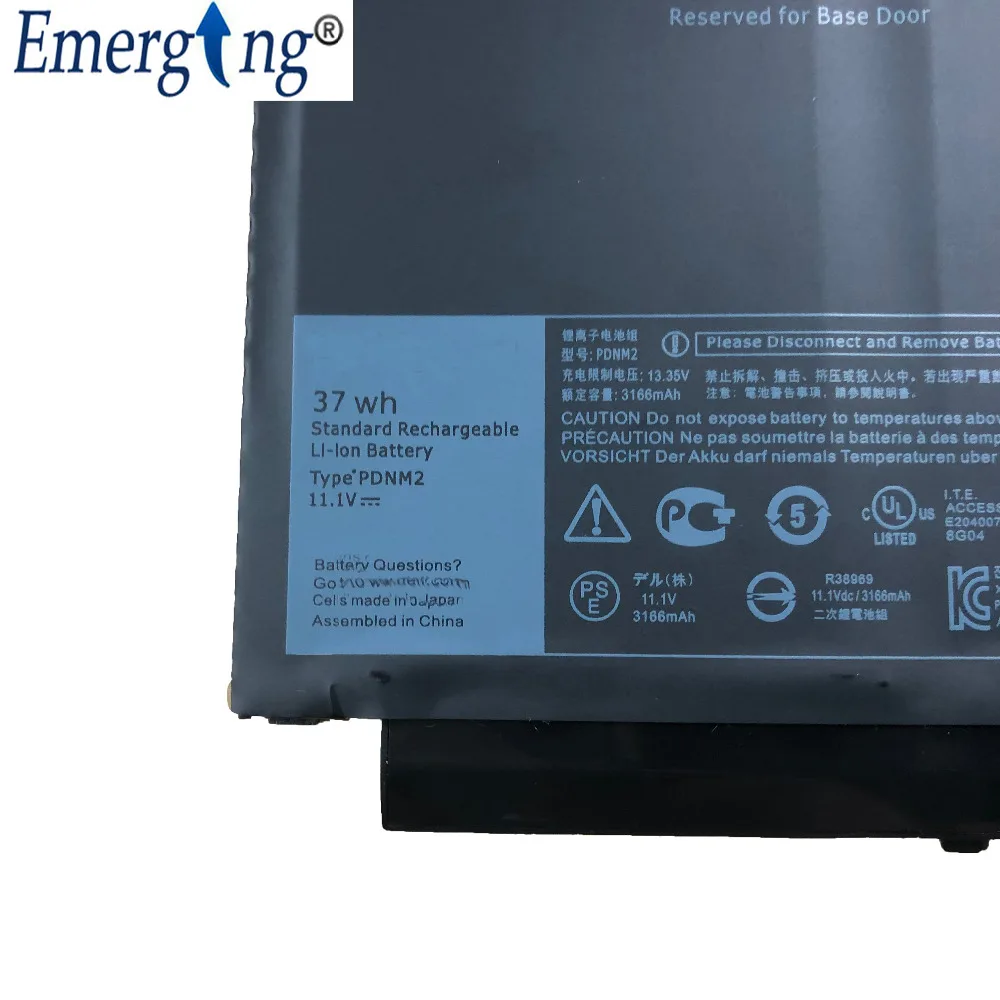 11 1 В 37 Вт/ч новый оригинальный аккумулятор для ноутбука PDNM2 Dell 579TY 0F1KTM Latitude E7470 E7270 |