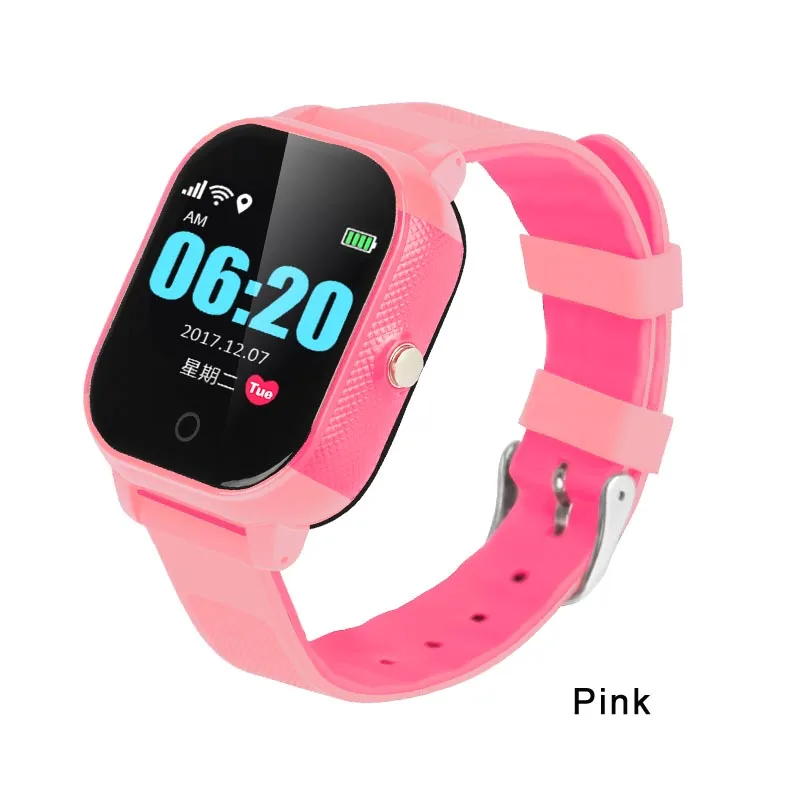 full pink Смарт-часы FA23 Antil-lost Детские Смарт-часы IP67 водонепроницаемые gps LBS SOS трекер детские наручные часы с дистанционным монитором Детские умные часы - Цвет: full pink