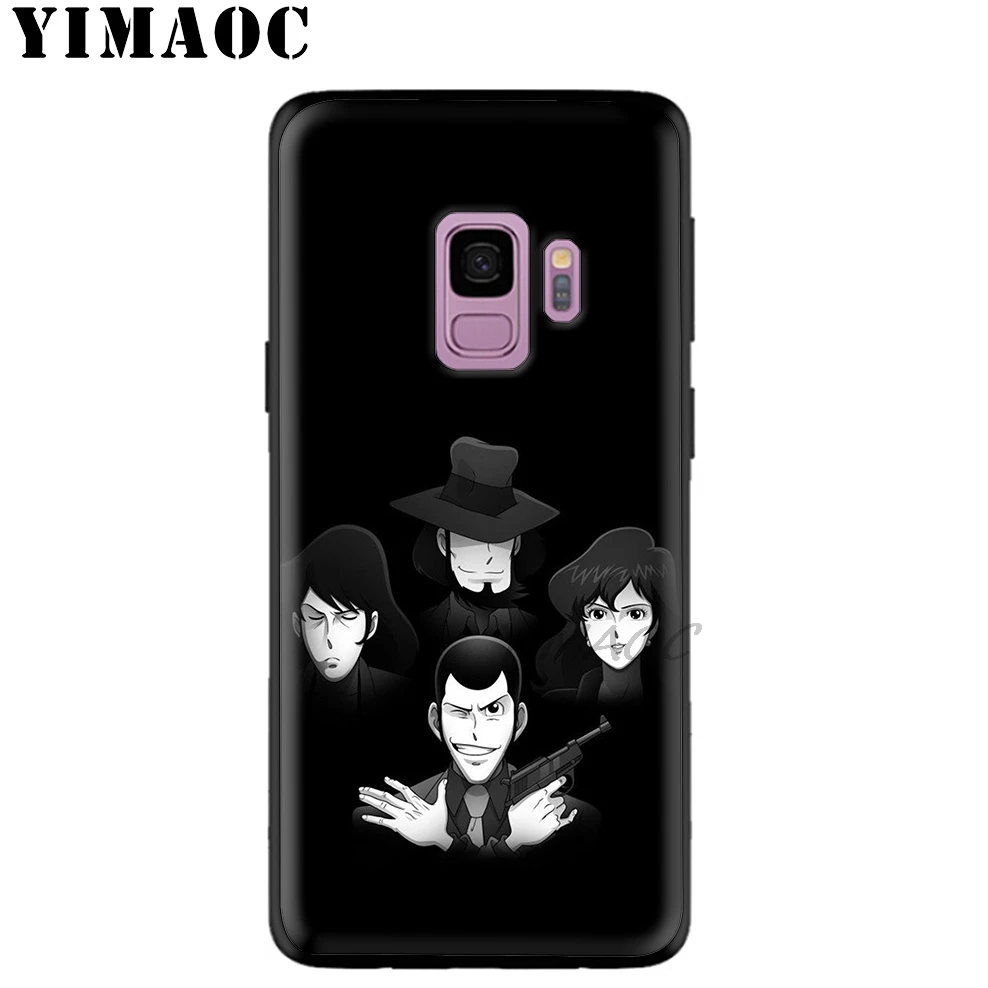 YIMAOC Lupin III Part V Soft Silicone Case for Samsung Galaxy A9 A8 A6 Plus 2018 A5 A3 2017 2016 Note 9 8 |